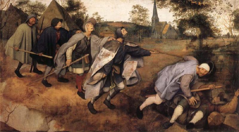 BRUEGEL, Pieter the Elder Parable of the Blind Leading the Blind